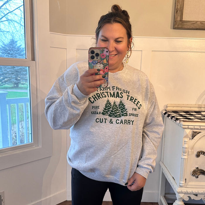 Farm Fresh Trees Sweatshirt